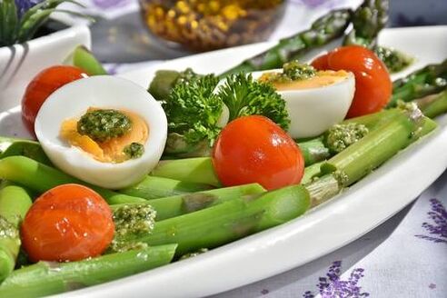 salad telur pada diet keto